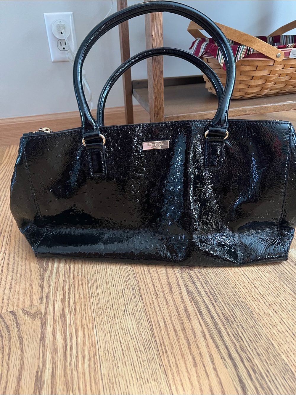 Kate Spade Alexander Avenue Martine Ostrich Bag